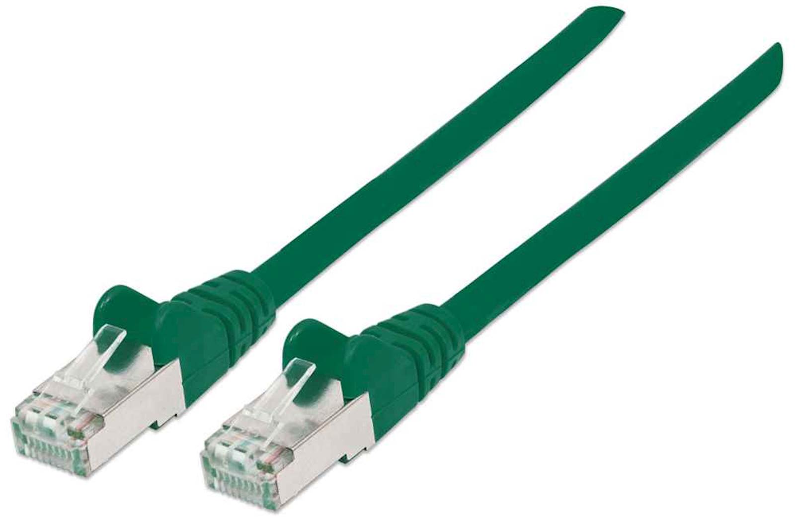 Mrežni kabel Intellinet 2 m Cat6A, CU, zelen
