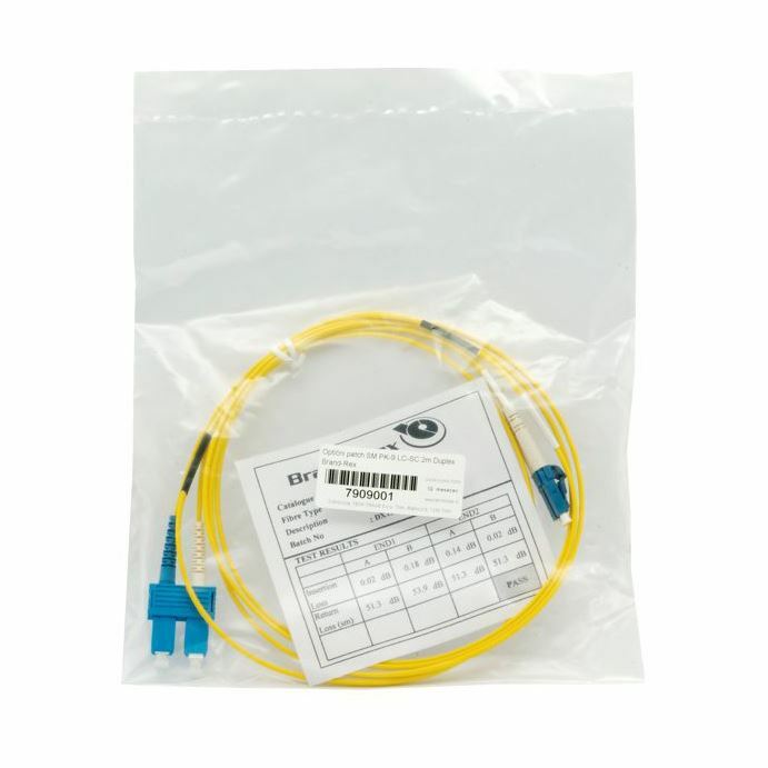 Leviton optični patch SM PK-9 LC-SC 2m Duplex VPC-S2D1LCSC0020 - slika 2