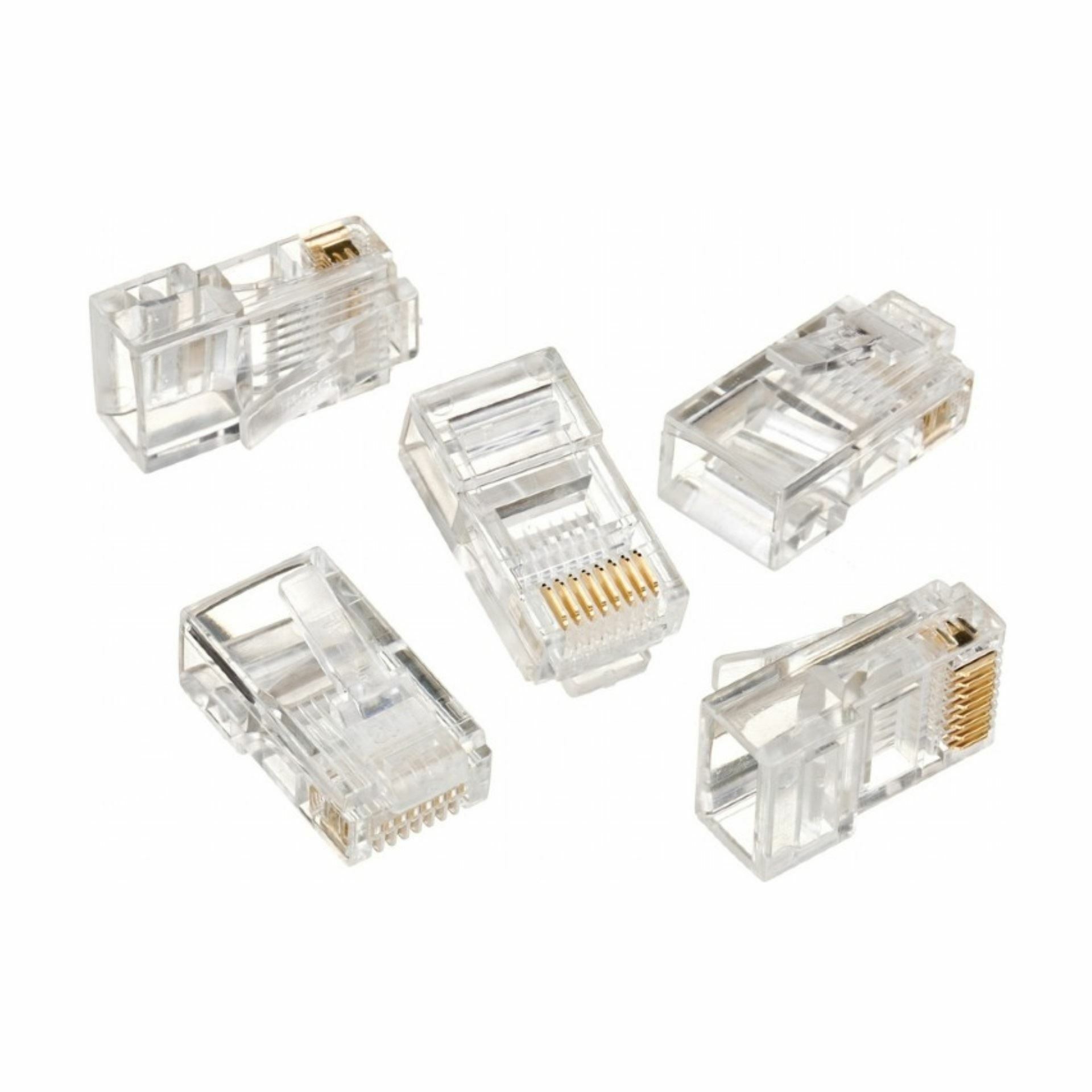 Gembird RJ45 konektor CAT.5e UTP trdi kabel pak/10 LC-8P8C-001/10 - slika 2