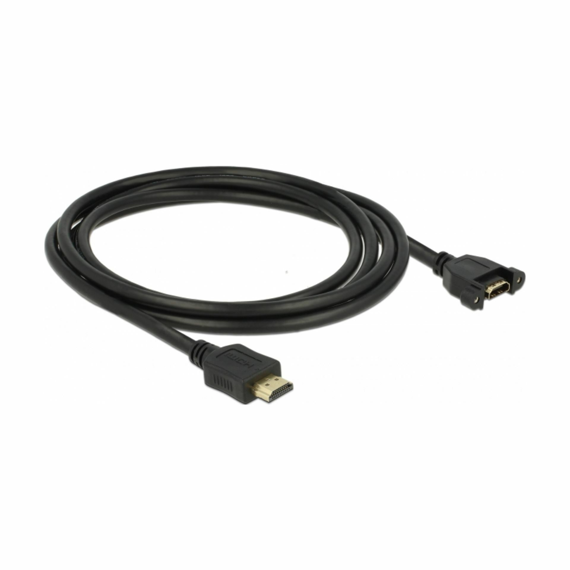 Delock HDMI podaljšek vgradni 4K 2m 85464 - slika 2