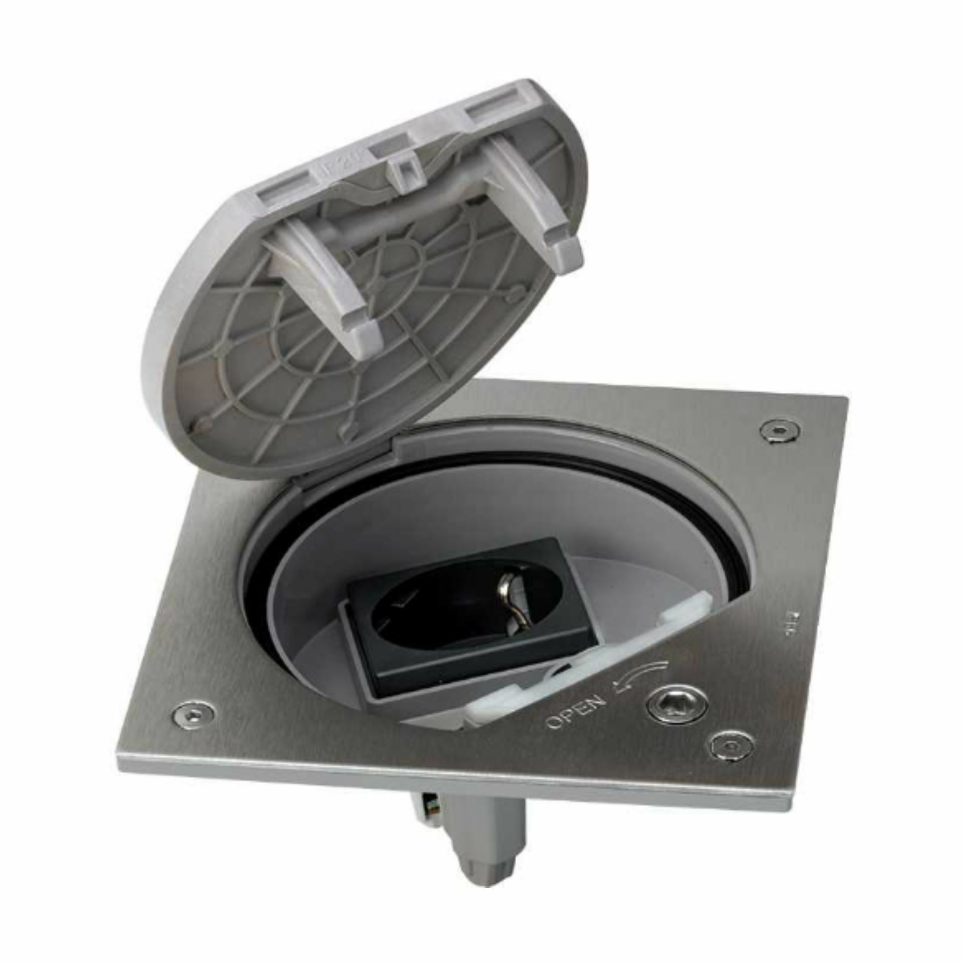 SIMC talna doza zunanja IP66 1x220V modul 45x45