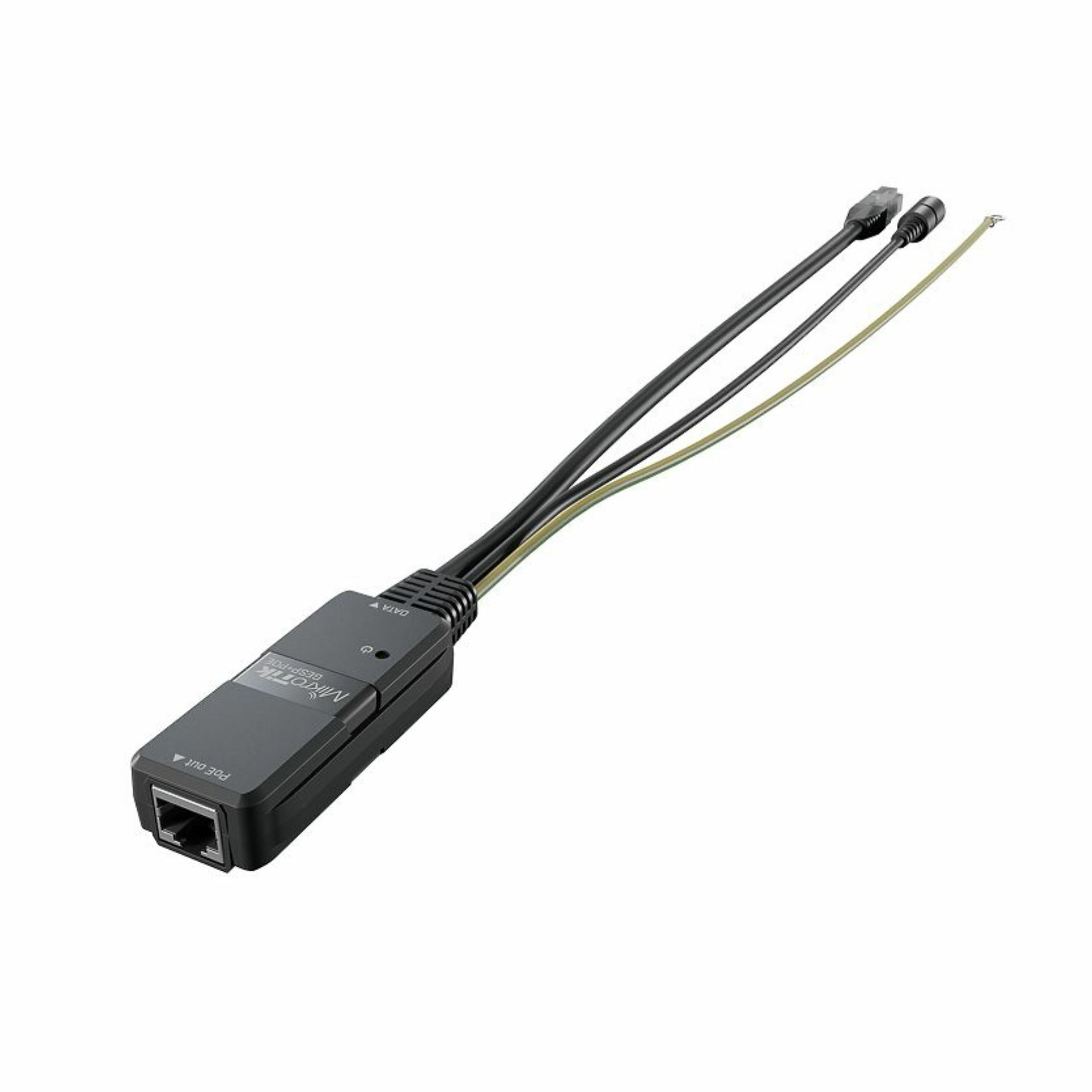 Mikrotik PoE napajalnik UTP Giga pasivni in prenape. zaščita GESP+PoE-IN