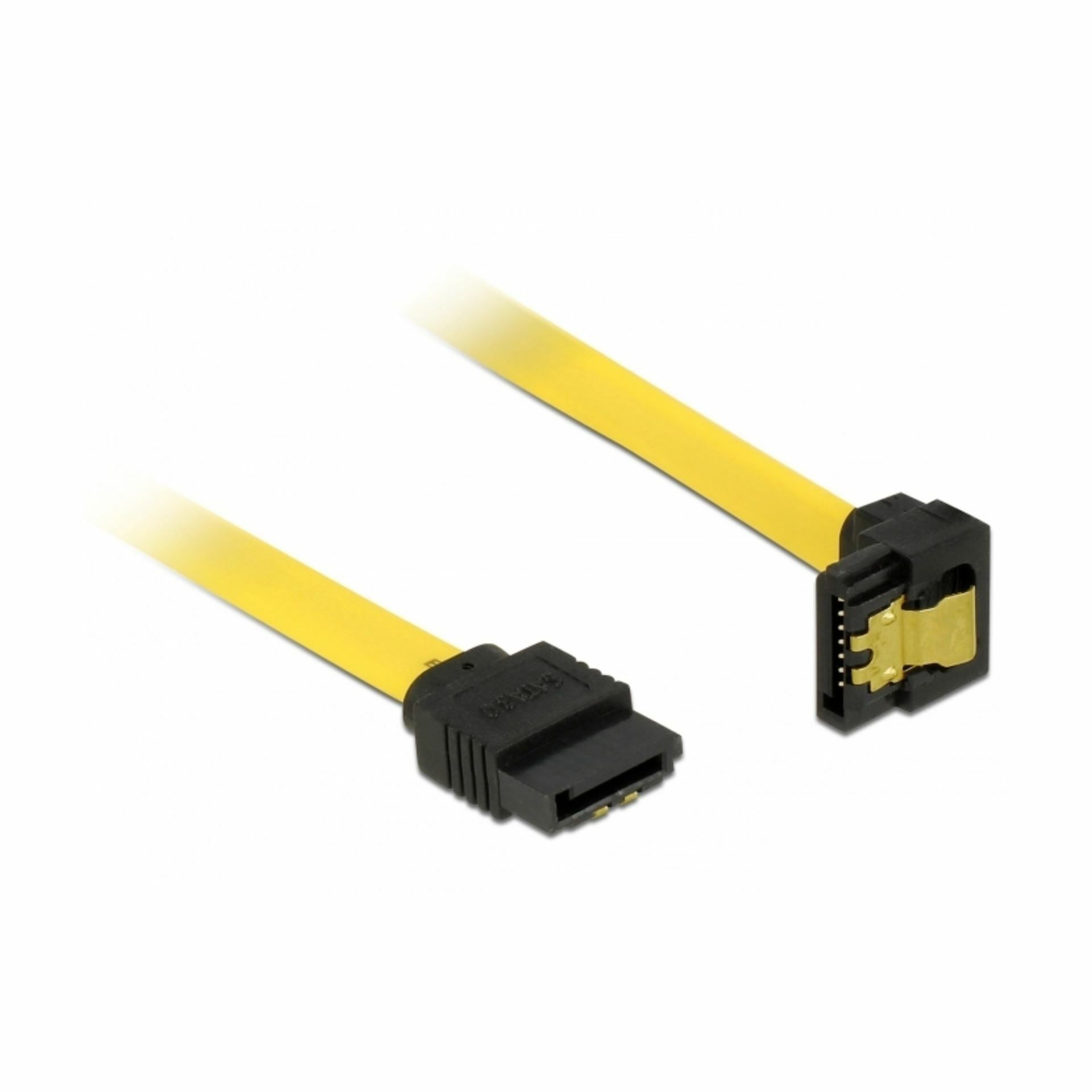 Delock kabel SATA kotni 90° 6Gb/s 0,3m 82806