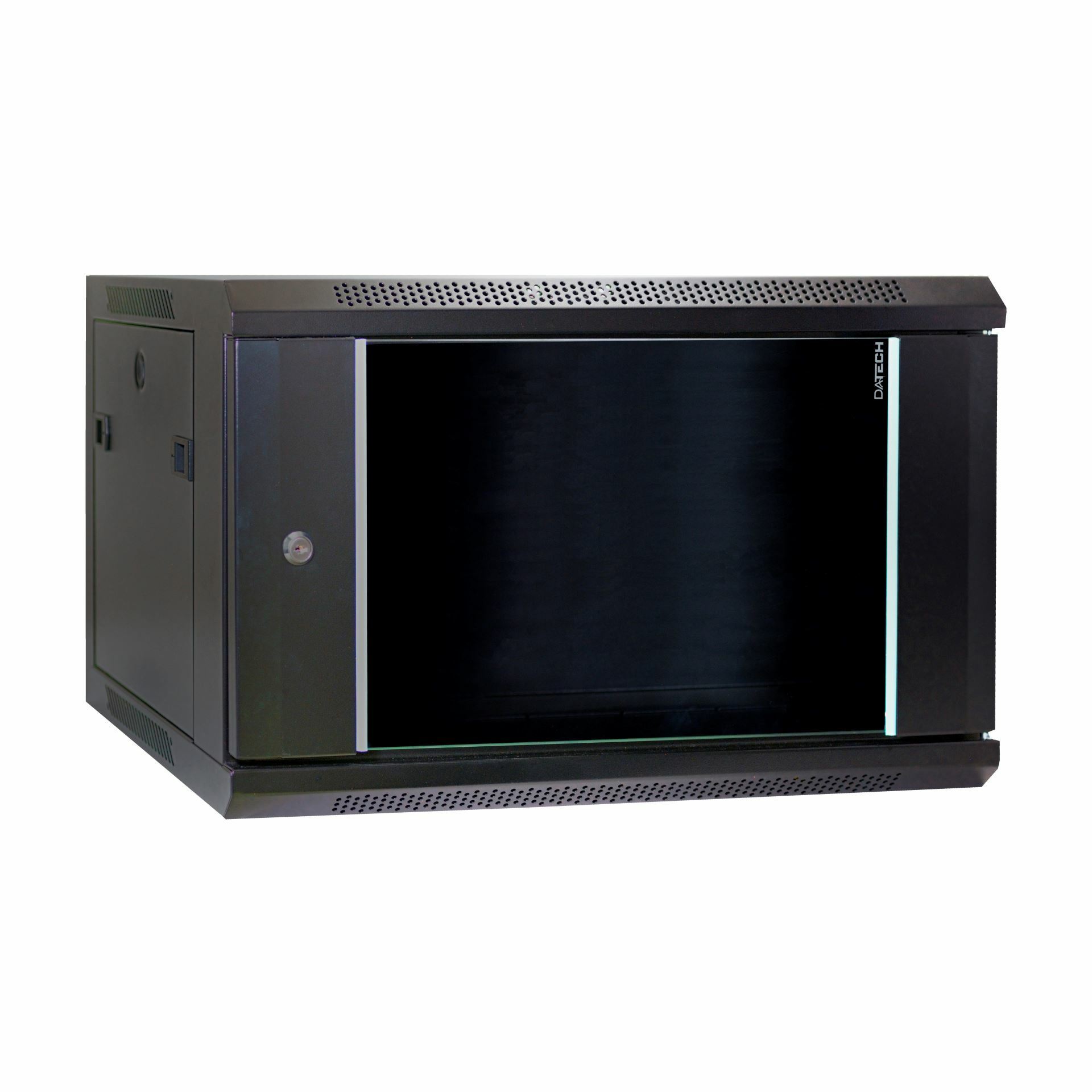 DATECH zidni kabinet 6U 368 600x450 črn + polica DP.6406.9001 - slika 2
