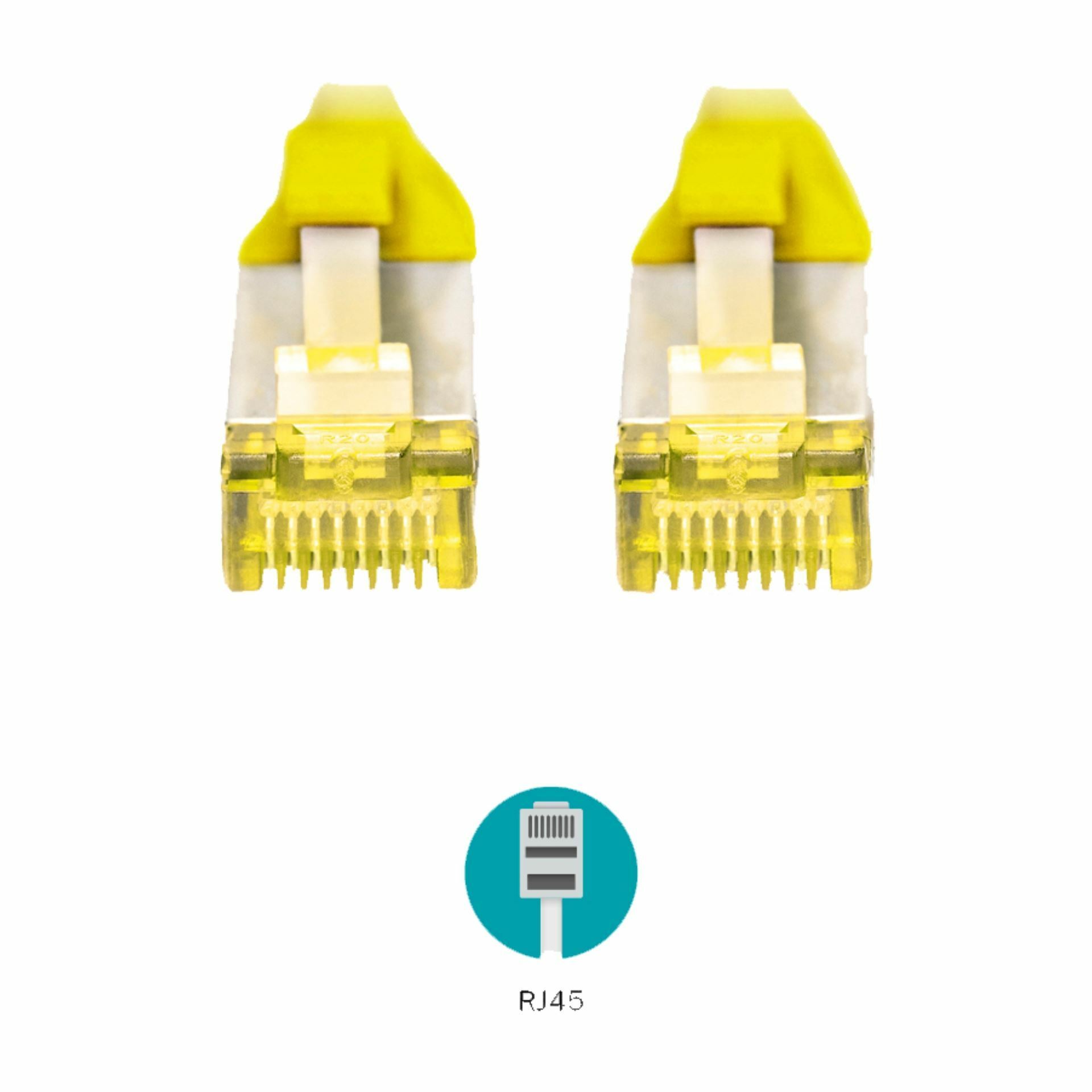 Digitus patch SFTP CAT.6A 2m rumen - slika 2
