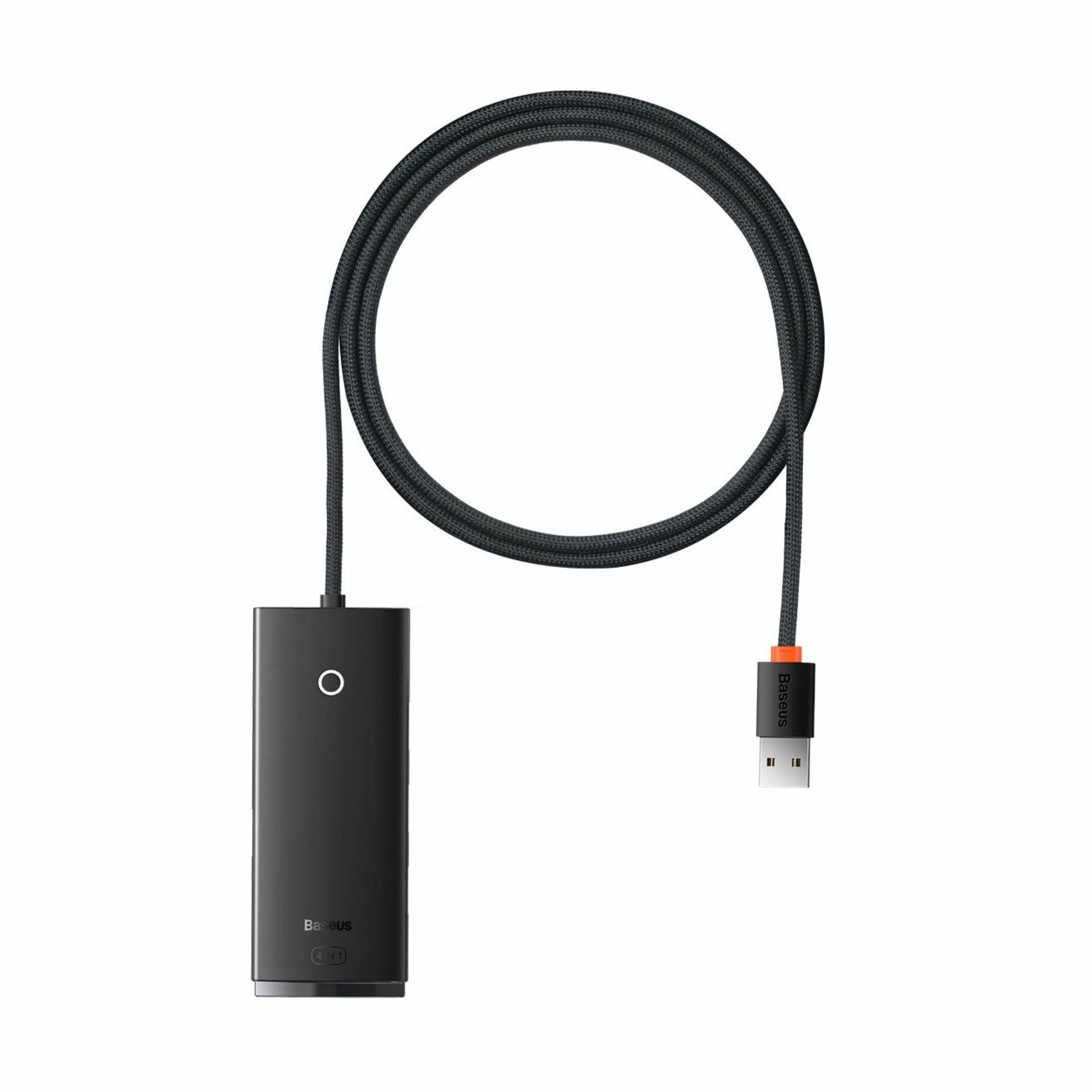 Baseus hub USB 3.0 4xTipA TipC 1m črn WKQX030101