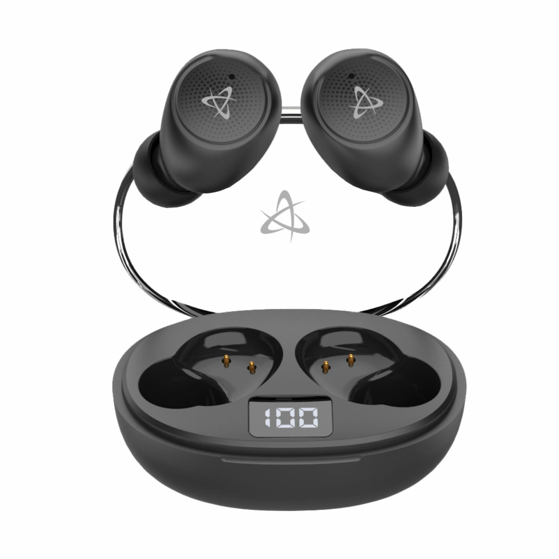 SBOX slušalke črne bluetooth z mikrofonom EB-TWS115