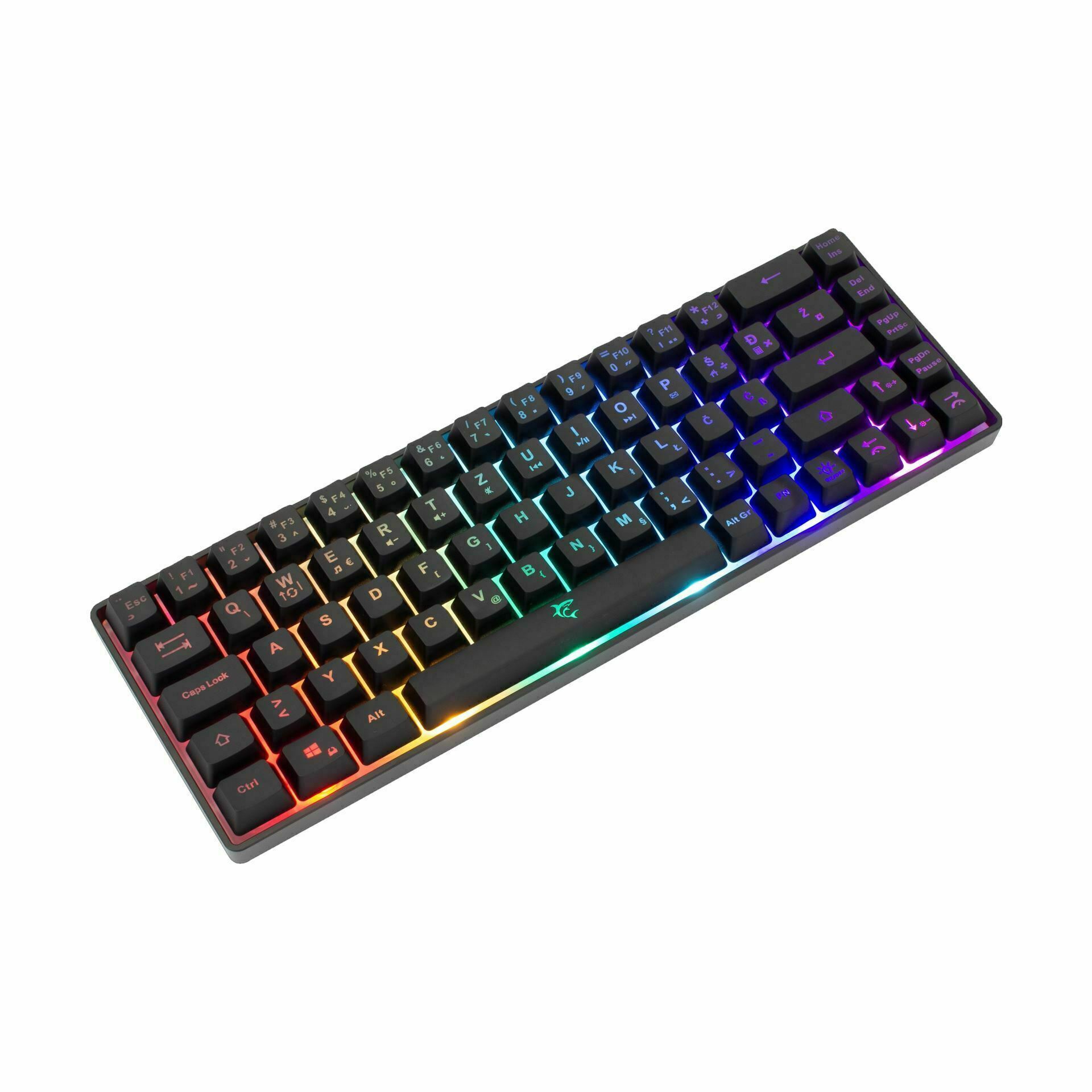 WHITE SHARK tipkovnica USB črna SLO gaming GK-2201 RONIN-B-HR - slika 2