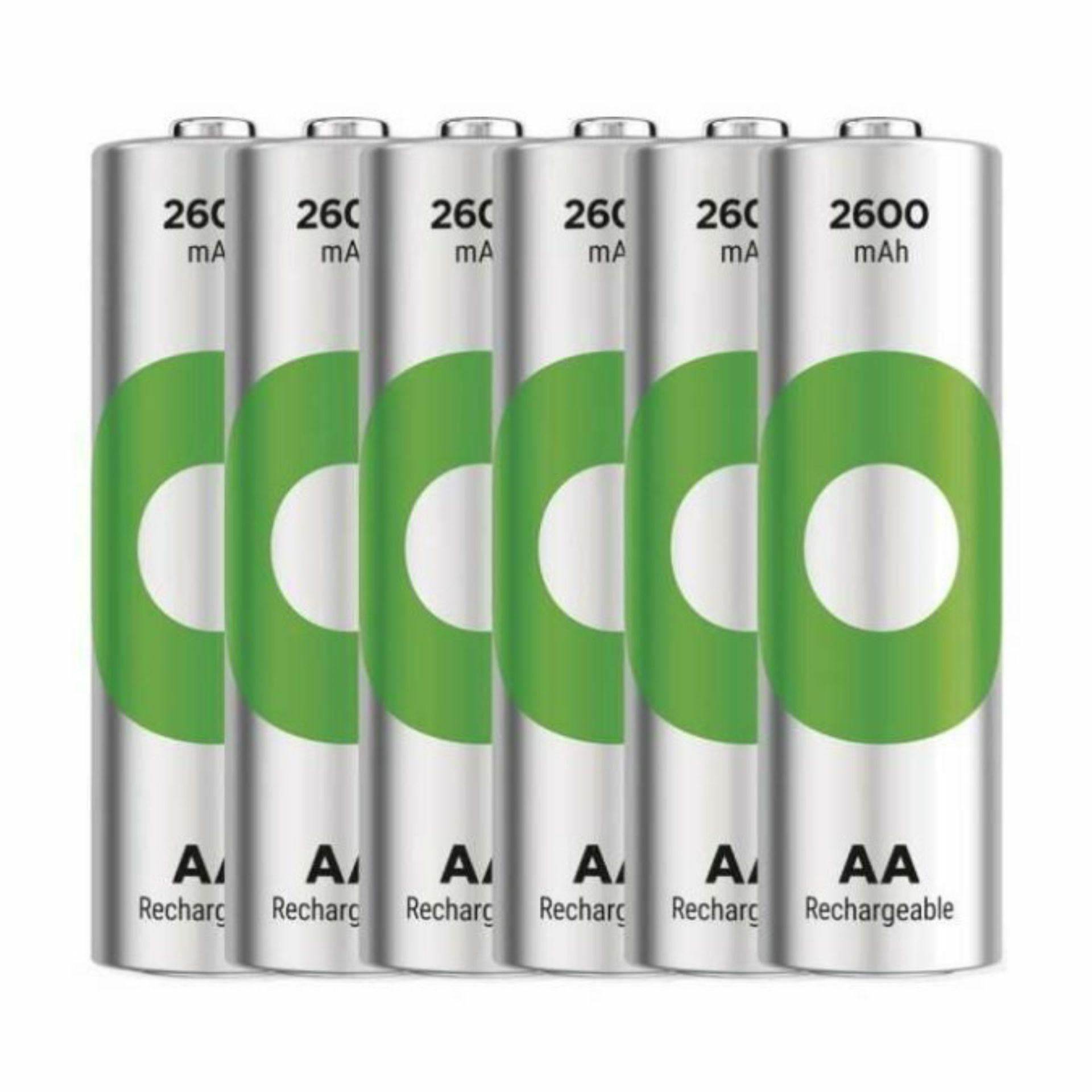 GP polnilna baterija AA-2600 mAh Ni-Mh 6 kom