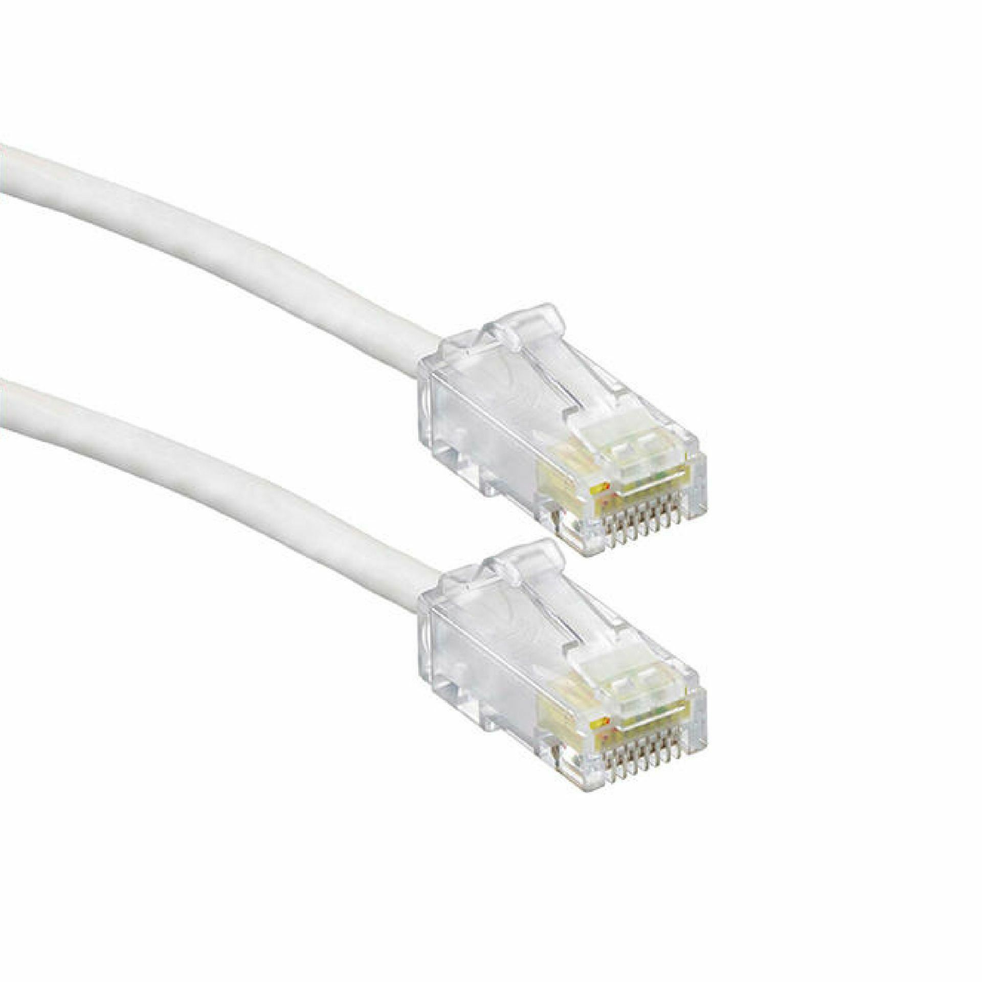 Leviton patch UTP CAT.6 3m bel 3,8mm P24 HighFlex 6H4P0-10W