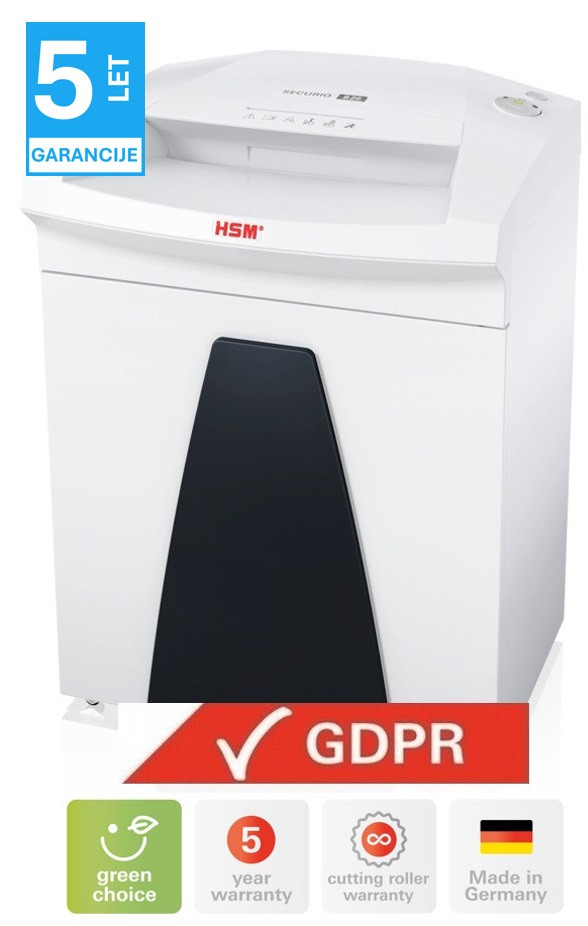 Uničevalec dokumentov hsm b26/4,5x30 securio p-4 1803