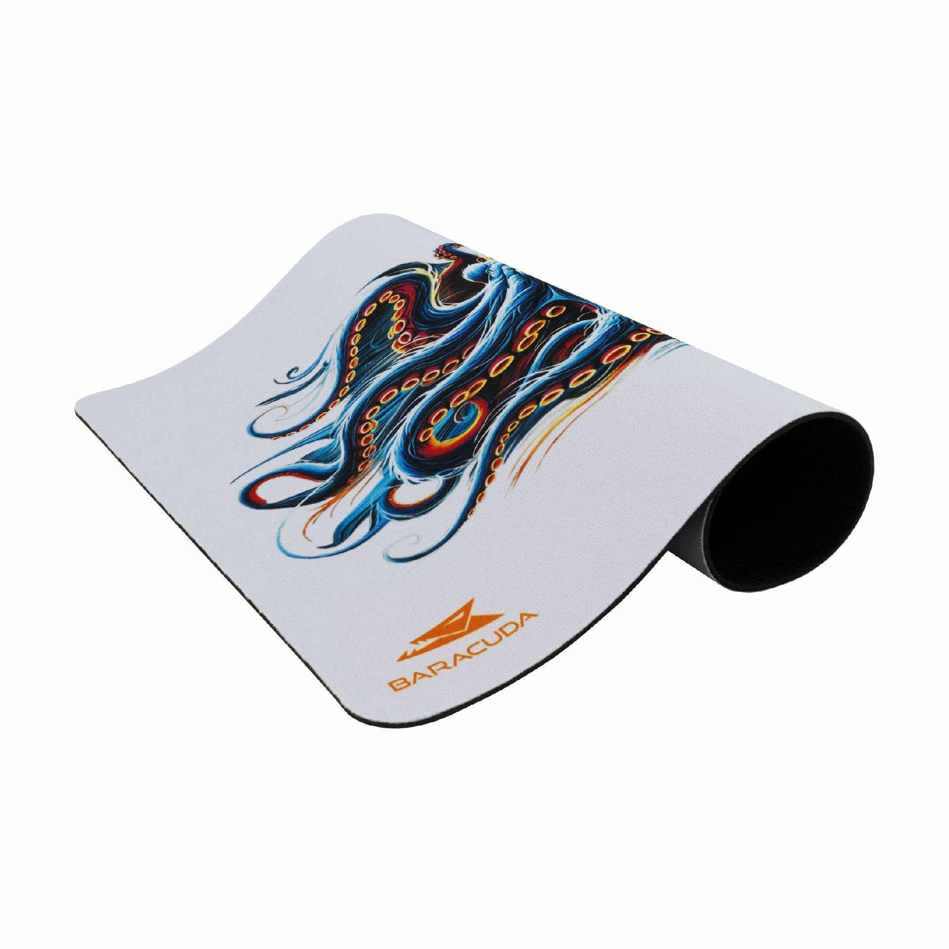 BARACUDA podloga za miško bela - motiv hobotnica BGMP-051 OCTOPUS - slika 2