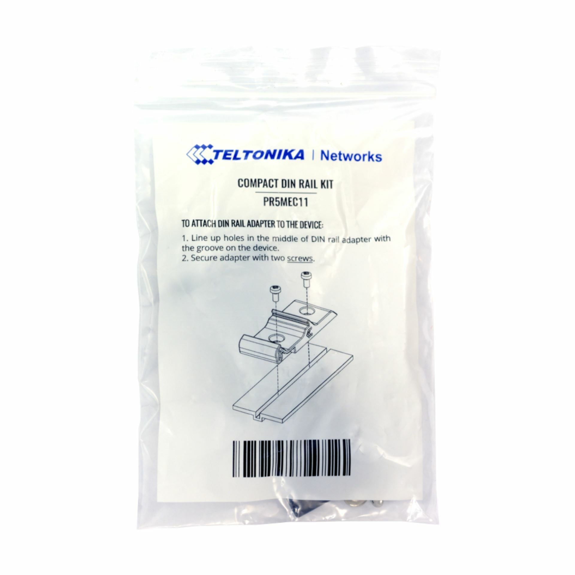 Teltonika DIN–montažni nosilec 70x25mm na DIN letev 35mm PR5MEC11 - slika 3