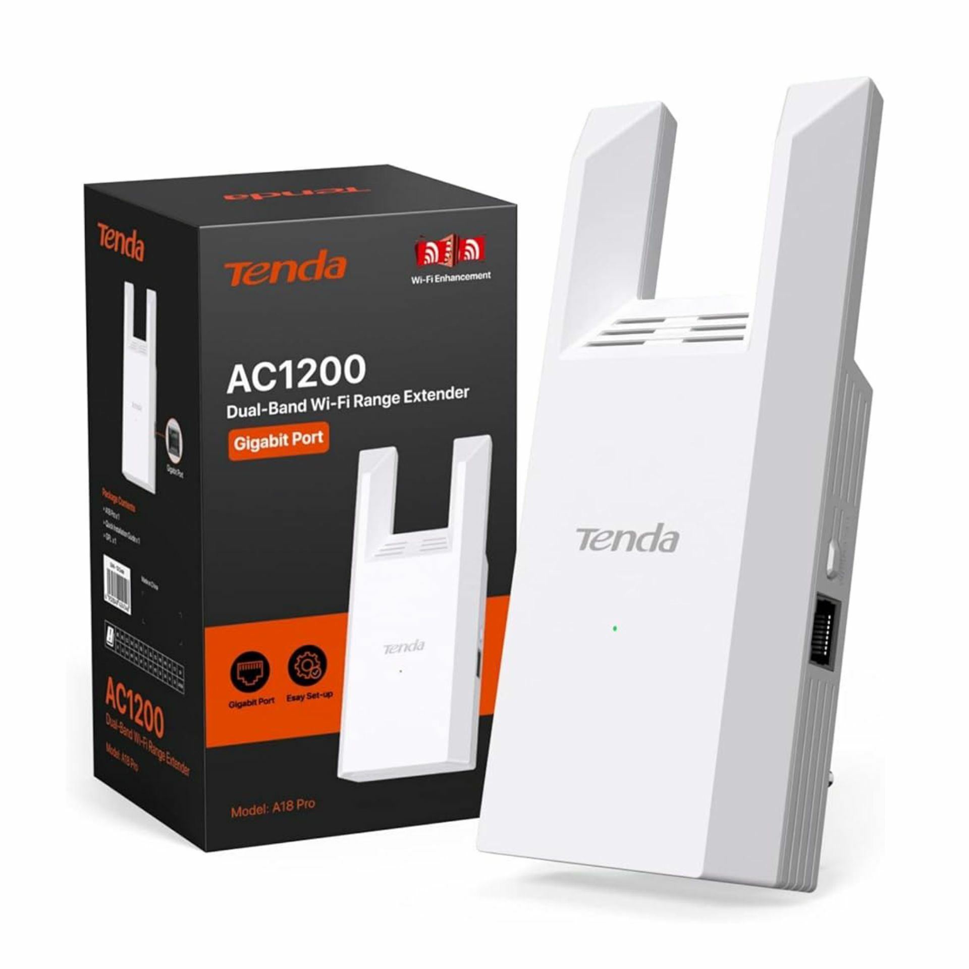 Tenda dostopna točka WiFi 1200Mb repeater A18 Pro - slika 3