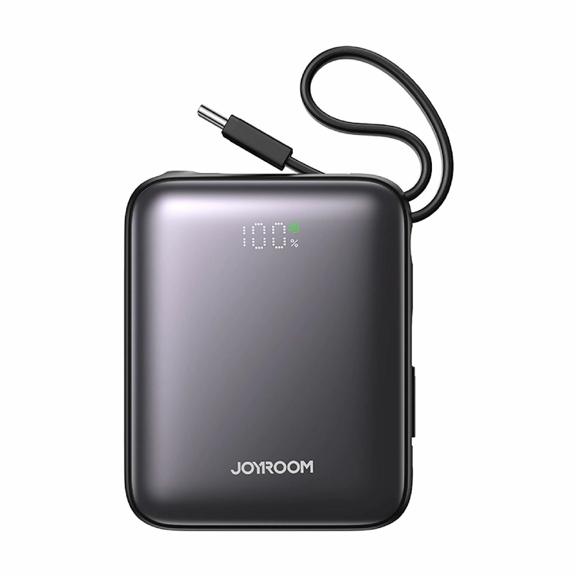 Joyroom prenosna baterija 10.000mAh 22W PowerBank Lightning TipC črna JR-PBF27 - slika 2