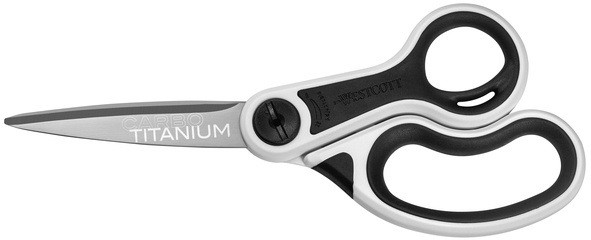 Škarje westcott titanium 20,4cm carbo črne e-37081
