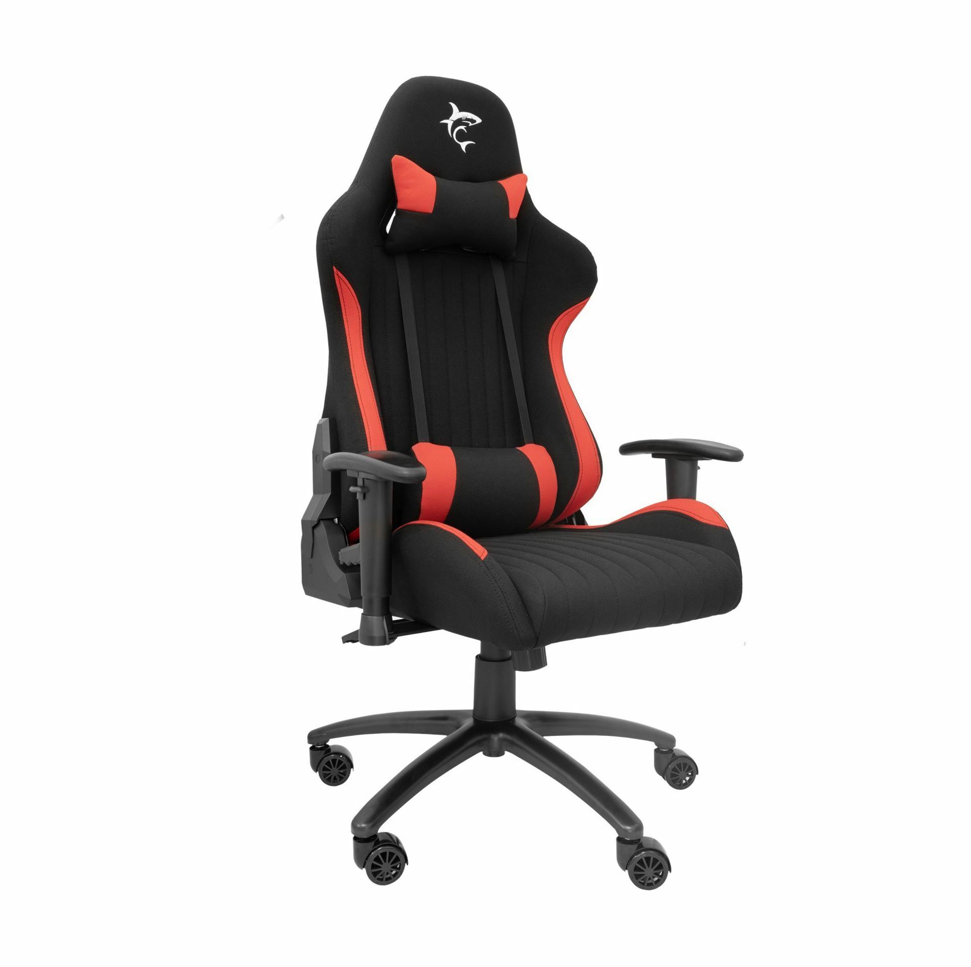 WHITE SHARK gaming stol DARK DEVIL črno/rdeč
