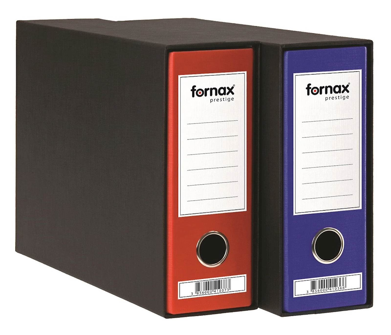 Fornax registrator v škatli Prestige A5, 80 mm, moder