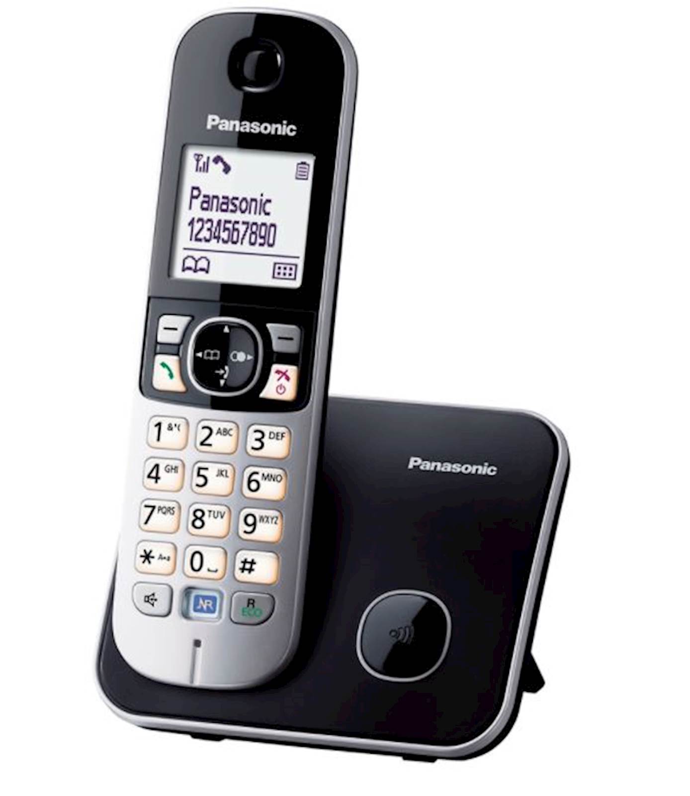 PANASONIC DECT brezžični telefon KX-TG6811FXB - slika 2