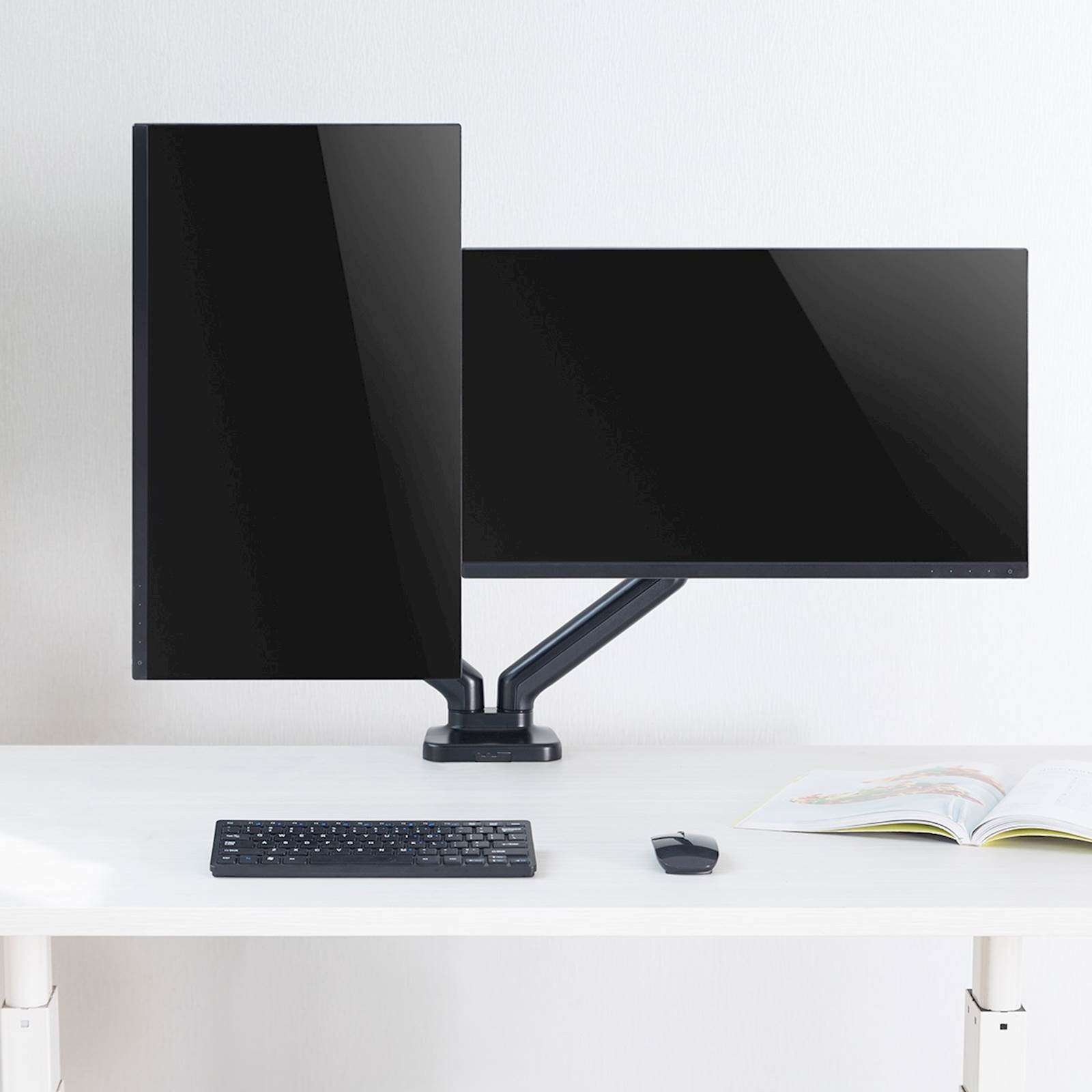 UVI Desk Vesa, Premium n. za dva monitorja 17"-32" - slika 5
