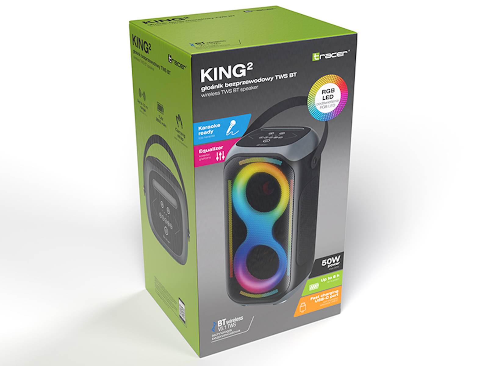 TRACER zvočnik King 2 BT TWS