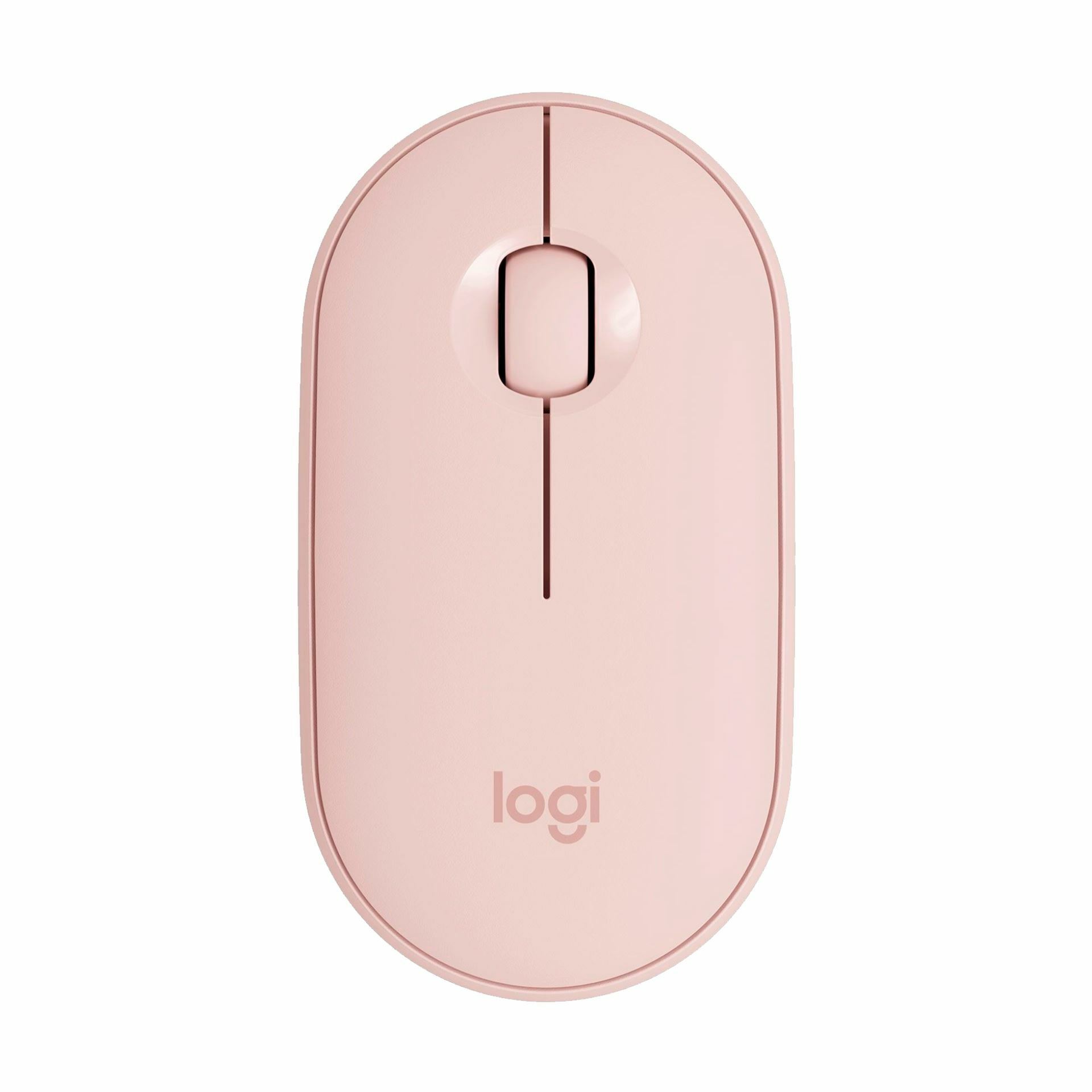 Logitech miška M350S Pebble 2 brezžična Bluetooth roza 910-007014