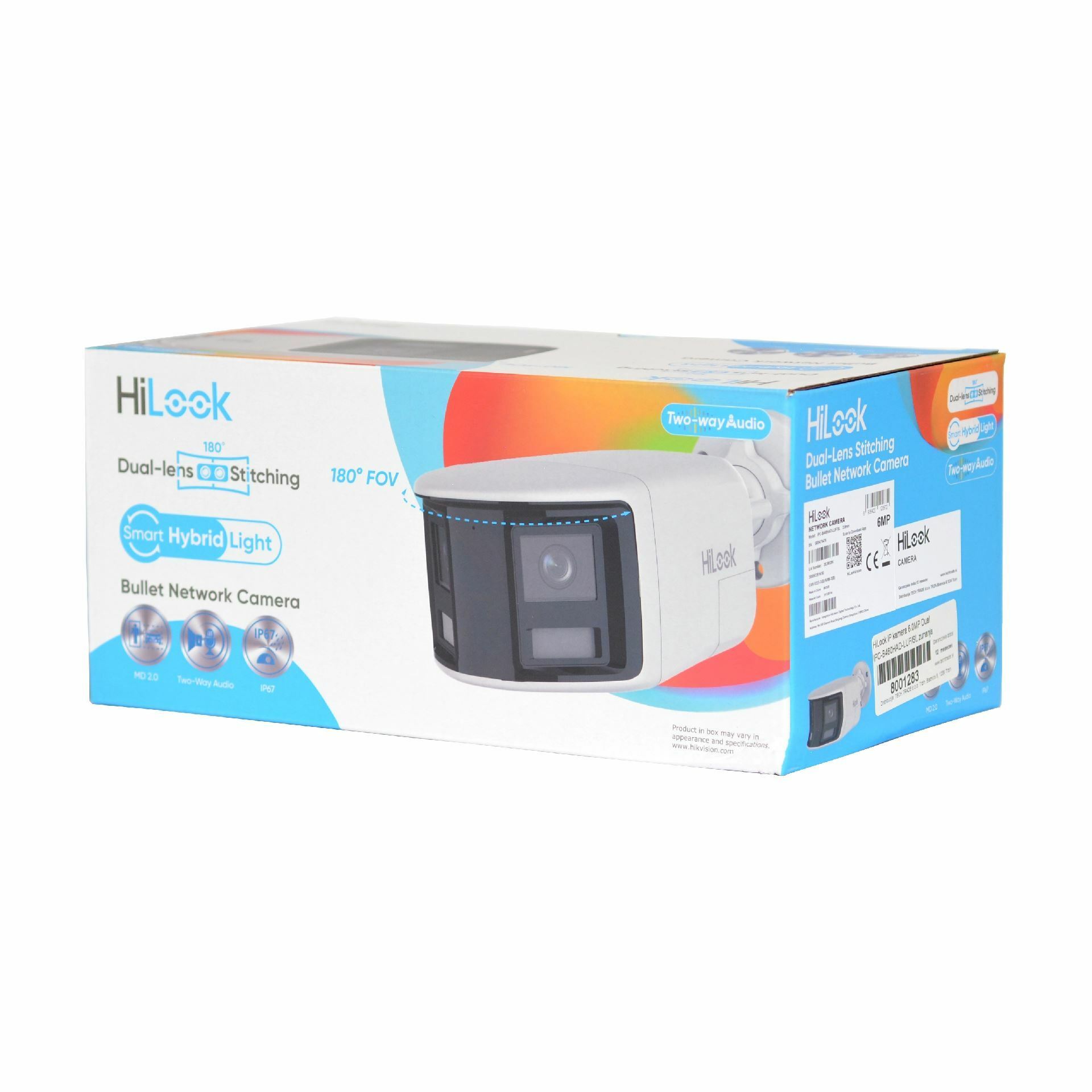 HiLook kamera 6.0MP Dual IPC-B460HAD-LUF/SL zunanja - slika 3
