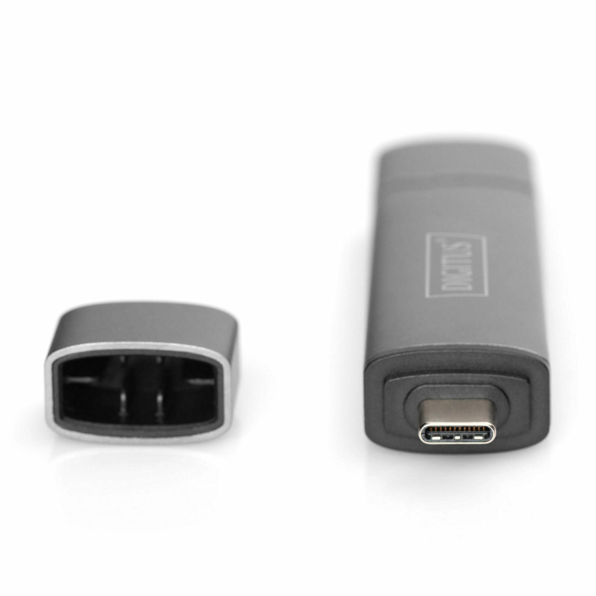 Digitus čitalec kartic USB 3.0 in TIP-C zunanji dongle DA-70886 - slika 3