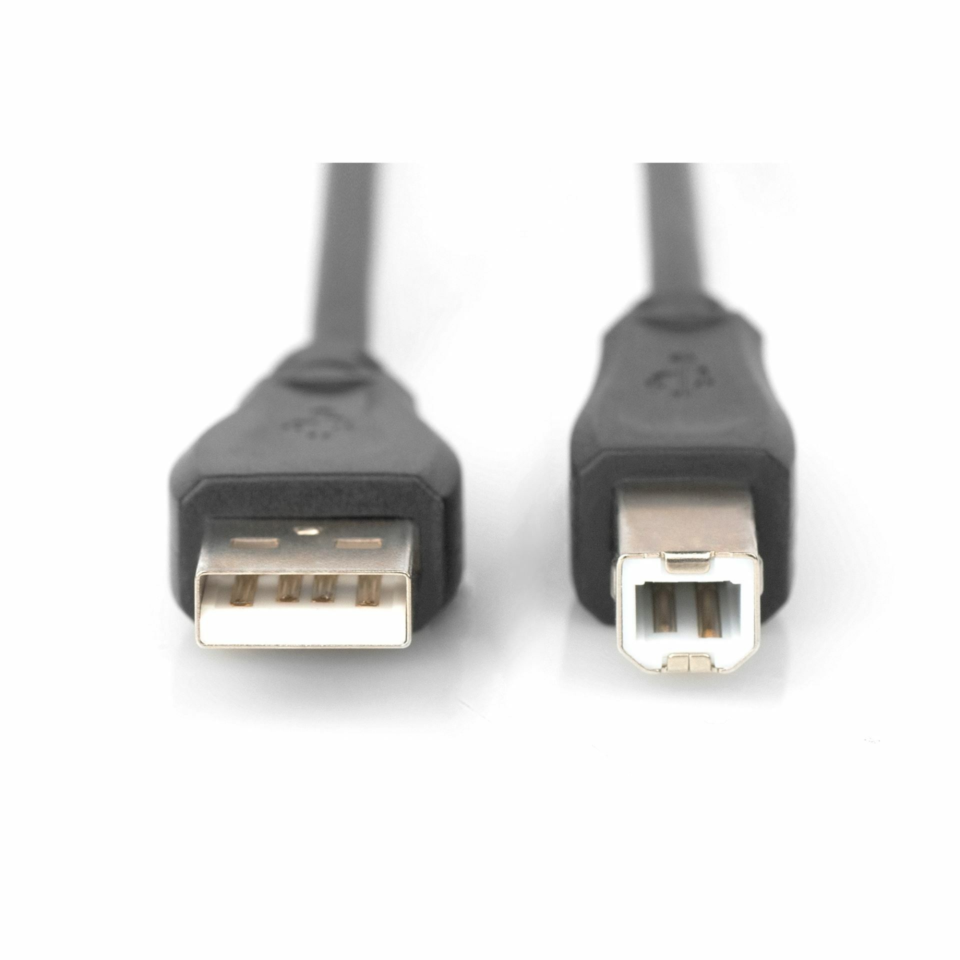 Digitus kabel USB A-B 5m črn dvojno oklopljen - slika 2