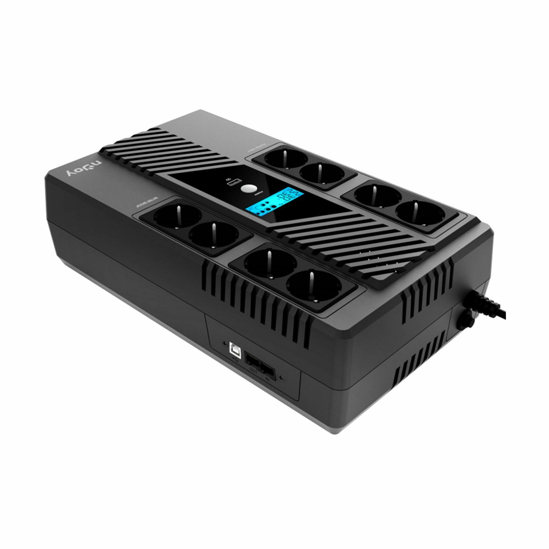 nJoy UPS 800VA Line-Interactive namizni Token 800 - slika 2