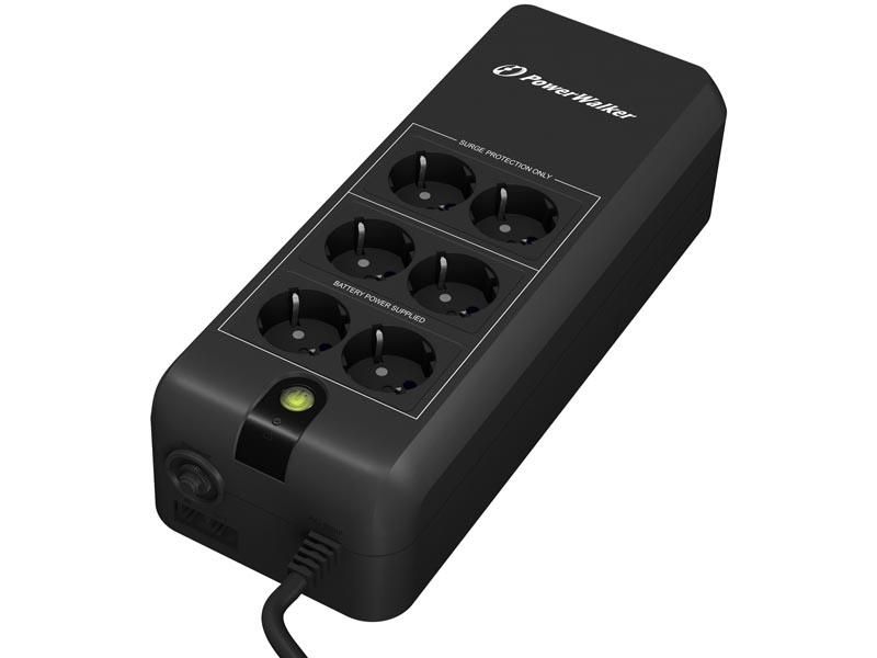 POWERWALKER VFD 600 APFC Offline Standby 600VA 300W UPS brezprekinitveno napajanje