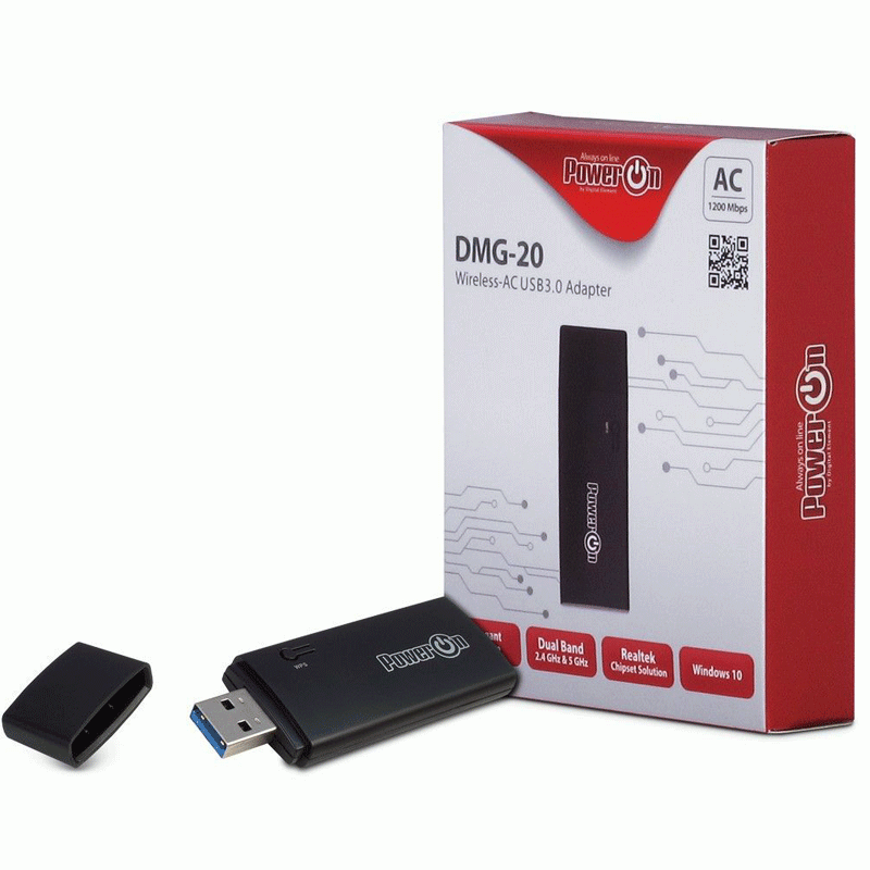 INTER-TECH DMG-20 AC-1200 USB brezžični mrežni adapter - slika 2