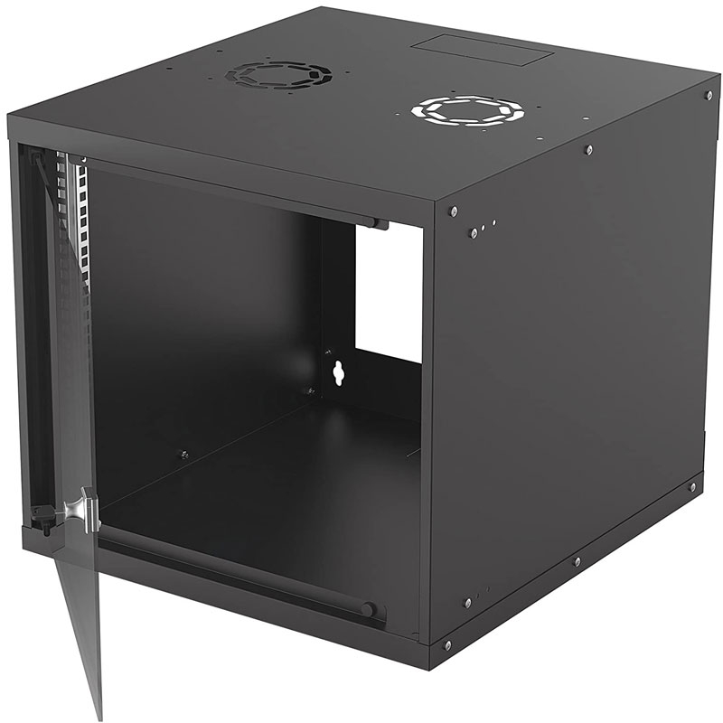 INTELLINET Basic 19'' 6U 540x400 črna zidna komunikacijska omara - slika 2