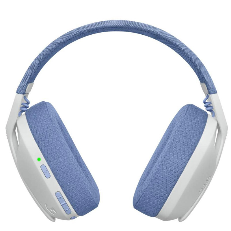 LOGITECH G435 Wireless LightSpeed Gaming z mikrofonom bele slušalke - slika 2