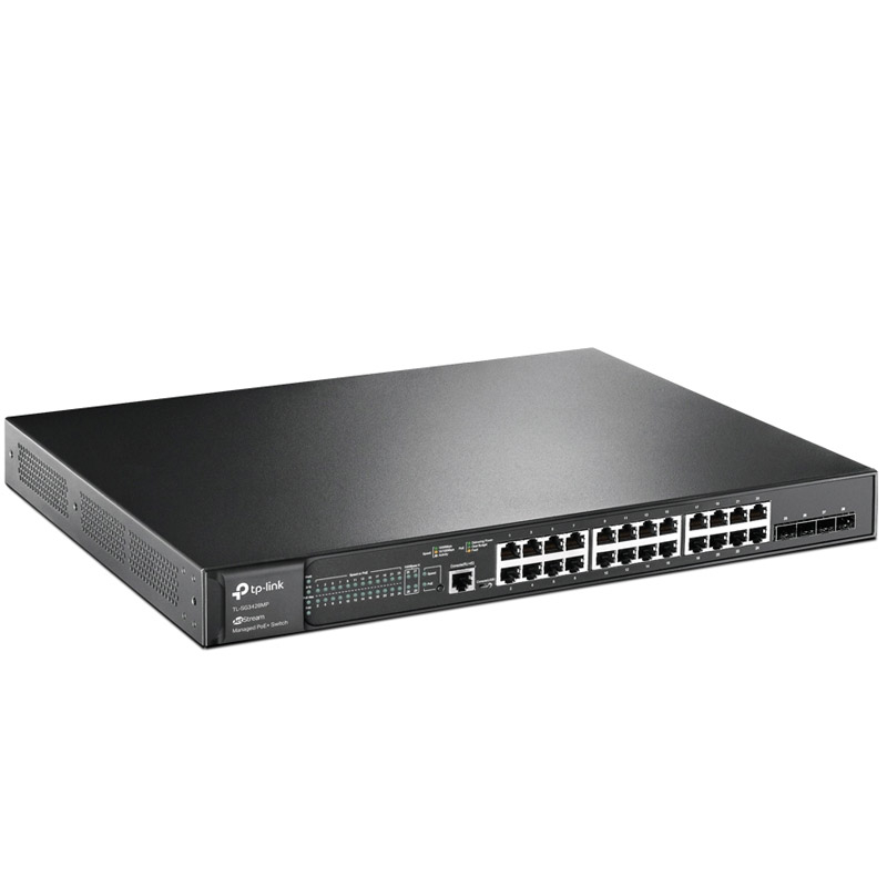 TP-LINK Omada SG3428MP 28-port 24x Gigabit PoE+ RJ45 4x Gigabit SFP L2 Managed mrežno stikalo switch - slika 2