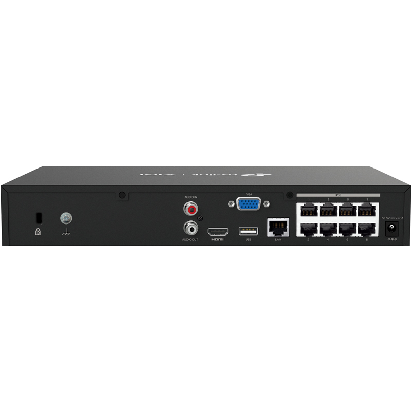TP-LINK VIGI NVR1008H-8MP 8 kanalni PoE 2xUSB 2.0 HDMI/VGA/LAN Mini PC, video snemalnik - slika 2