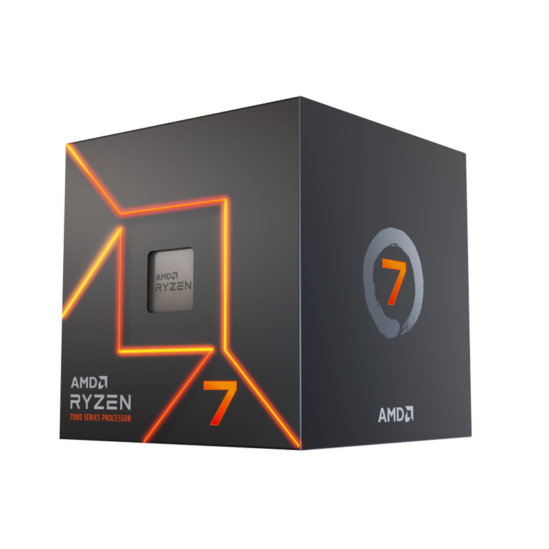 AMD Ryzen 7 7700 3.8GHz 32MB 65W AM5 Wraith Prism hladilnik BOX procesor - slika 2