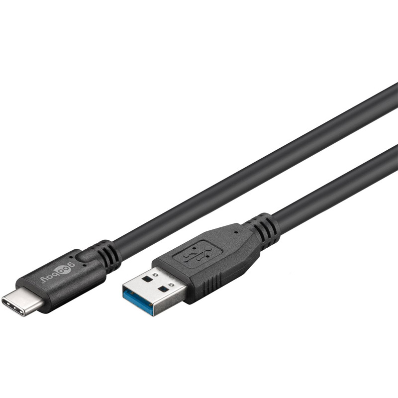 GOOBAY USB-C na USB-A 3.0 0,5m 15W sync polnilni kabel - slika 2