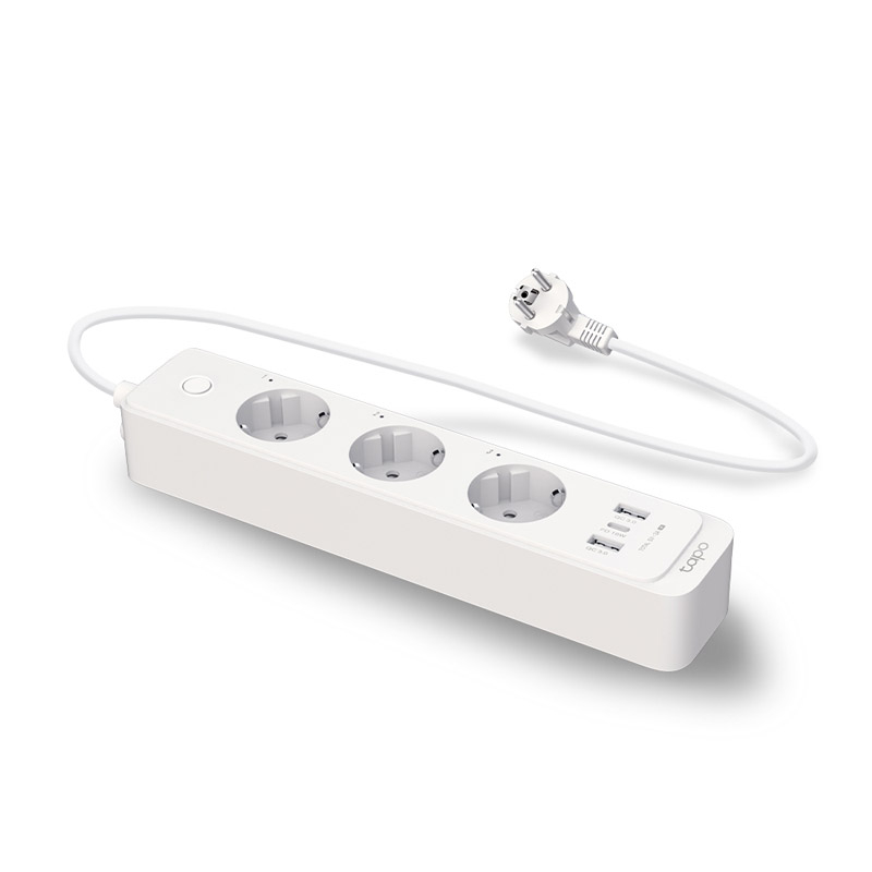 TP-LINK Tapo P300 Smart Wi-Fi Power Strip 2x USB 1xUSB-C 3x Schuko pametni podaljšek - slika 2