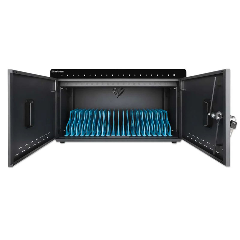 MANHATTAN 20-Port USB-C 360W 10,9" polnilna omara za tablice in telefone - slika 2