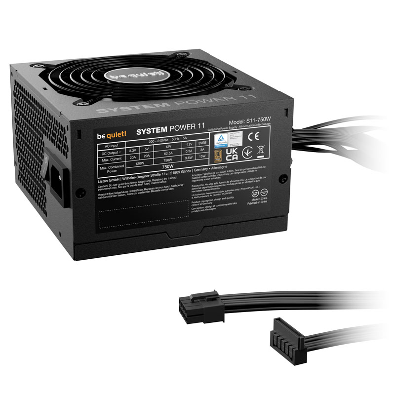BE QUIET! System Power 11 750W (BP012EU) 80Plus Bronze ATX napajalnik - slika 2