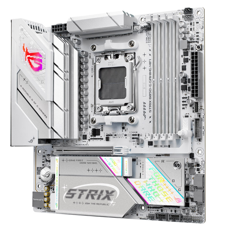 ASUS ROG STRIX B850-G GAMING WIFI AM5 DDR5 mATX gaming osnovna plošča - slika 2