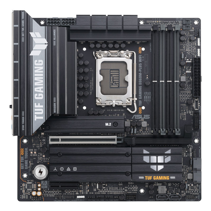 ASUS TUF GAMING B860M-PLUS WIFI LGA1851 DDR5 mATX gaming osnovna plošča