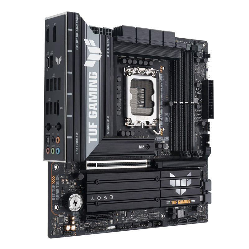 ASUS TUF GAMING B860M-PLUS WIFI LGA1851 DDR5 mATX gaming osnovna plošča - slika 2