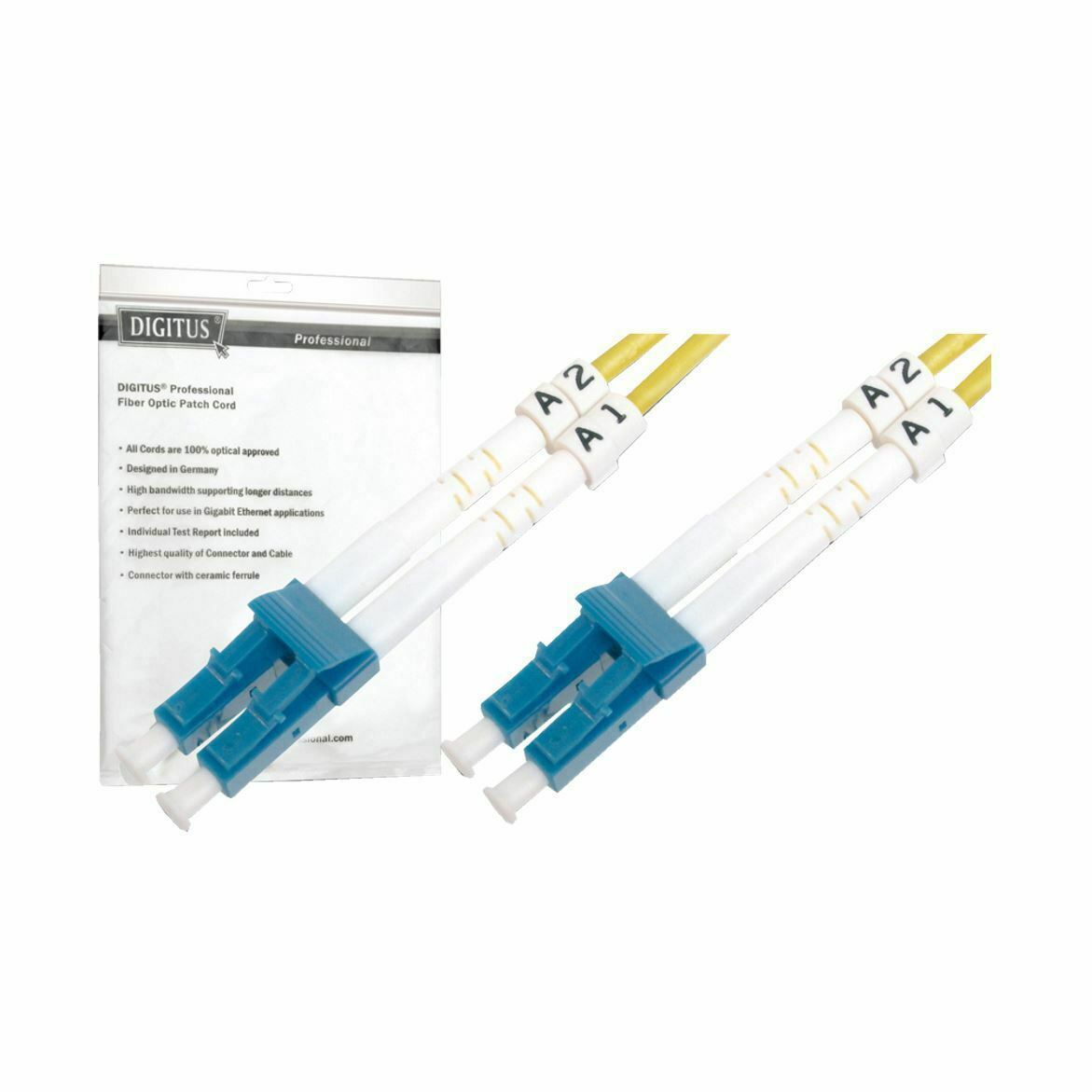 Digitus optični patch SM PK-9 LC/LC 5m OS2 - slika 3