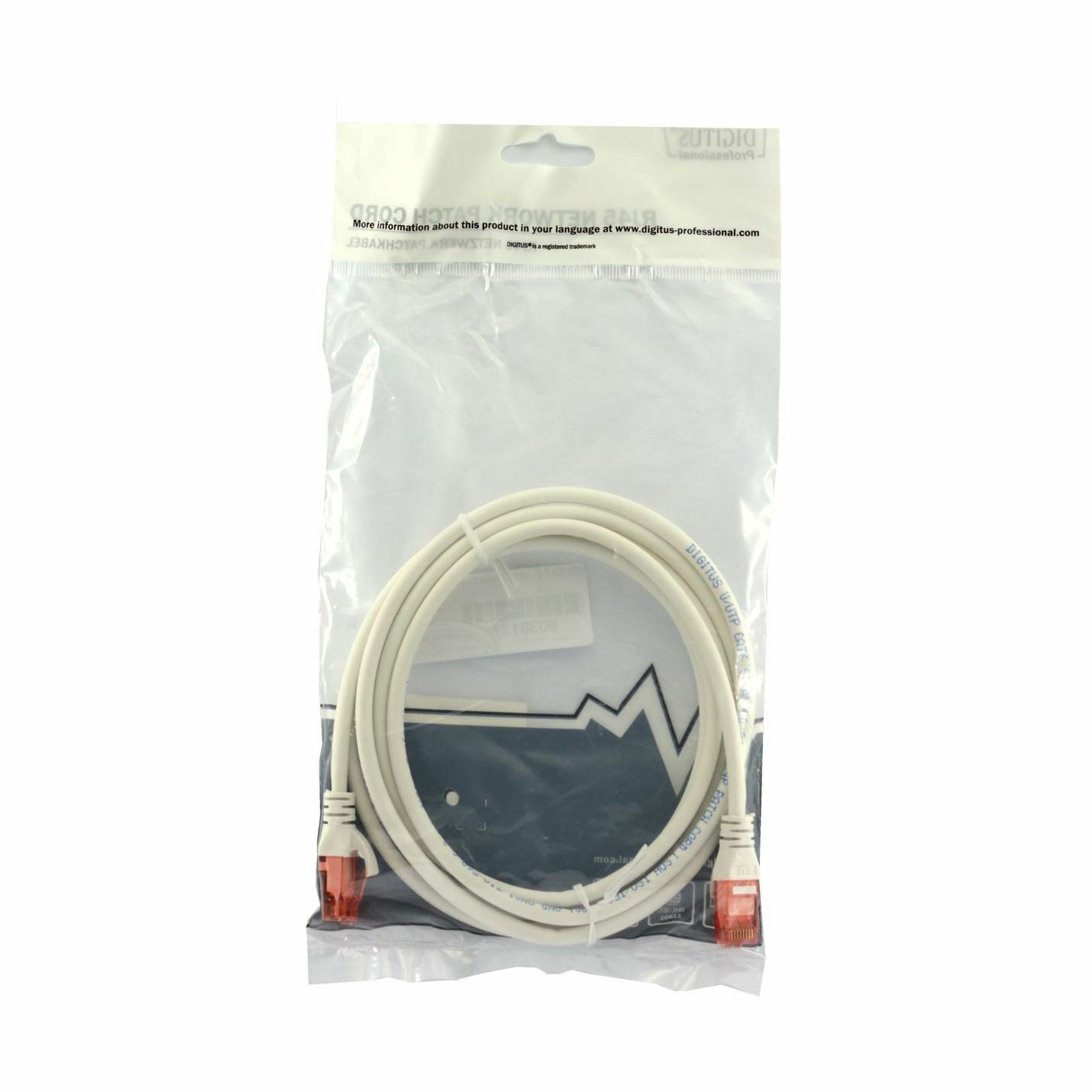 Digitus patch UTP CAT.6 2m bel - slika 2