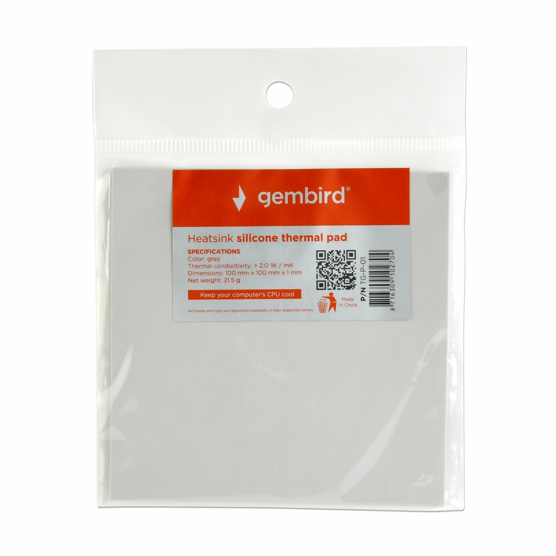 Gembird termična pasta blazinica TG-P-01 - slika 2