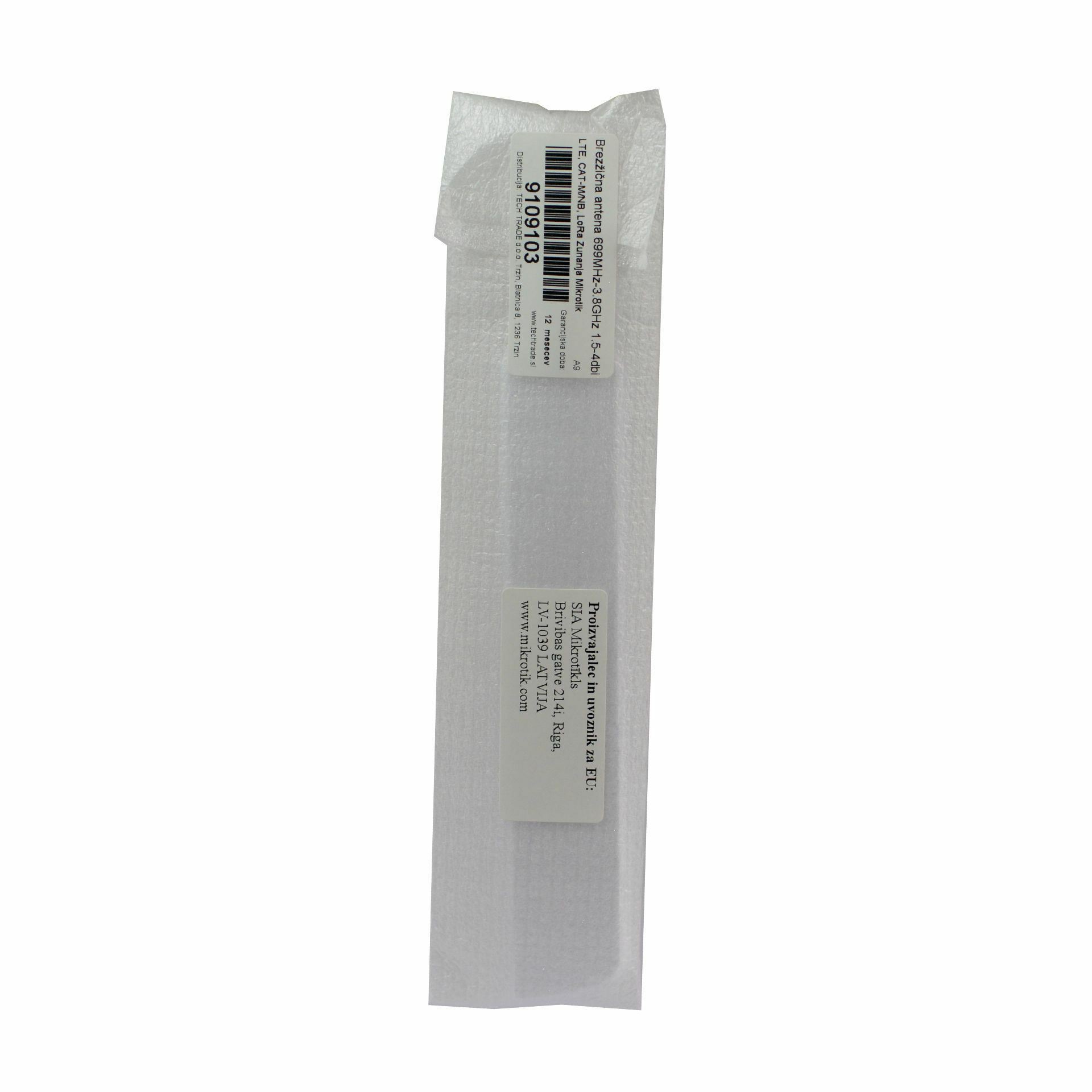 Mikrotik antena 699MHz-3.8GHz 1.5-4dbi LTE, CAT-M/NB, LoRa zunanja HGO-LTE-W - slika 2