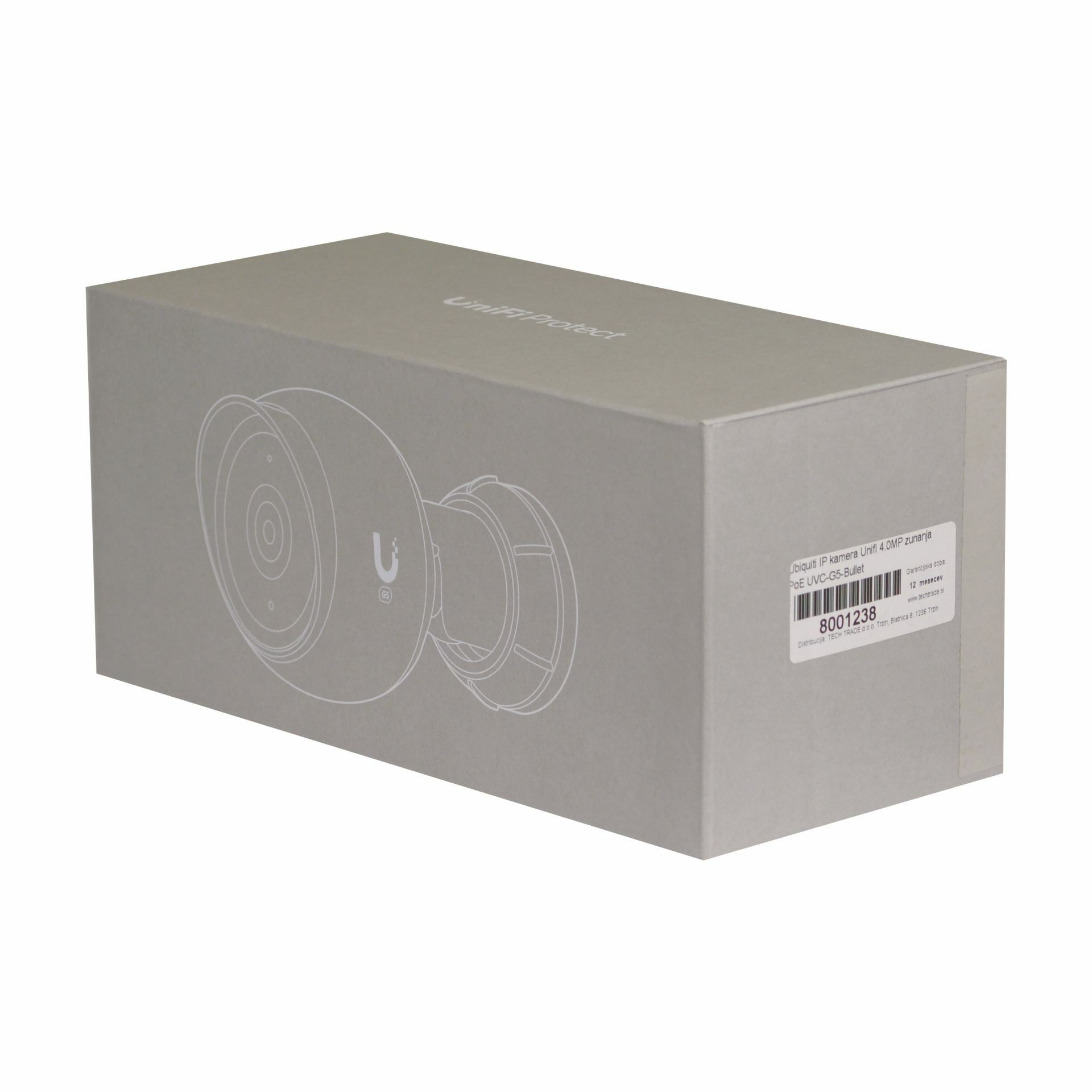 Ubiquiti kamera Unifi 4.0MP zunanja PoE UVC-G5-Bullet - slika 3