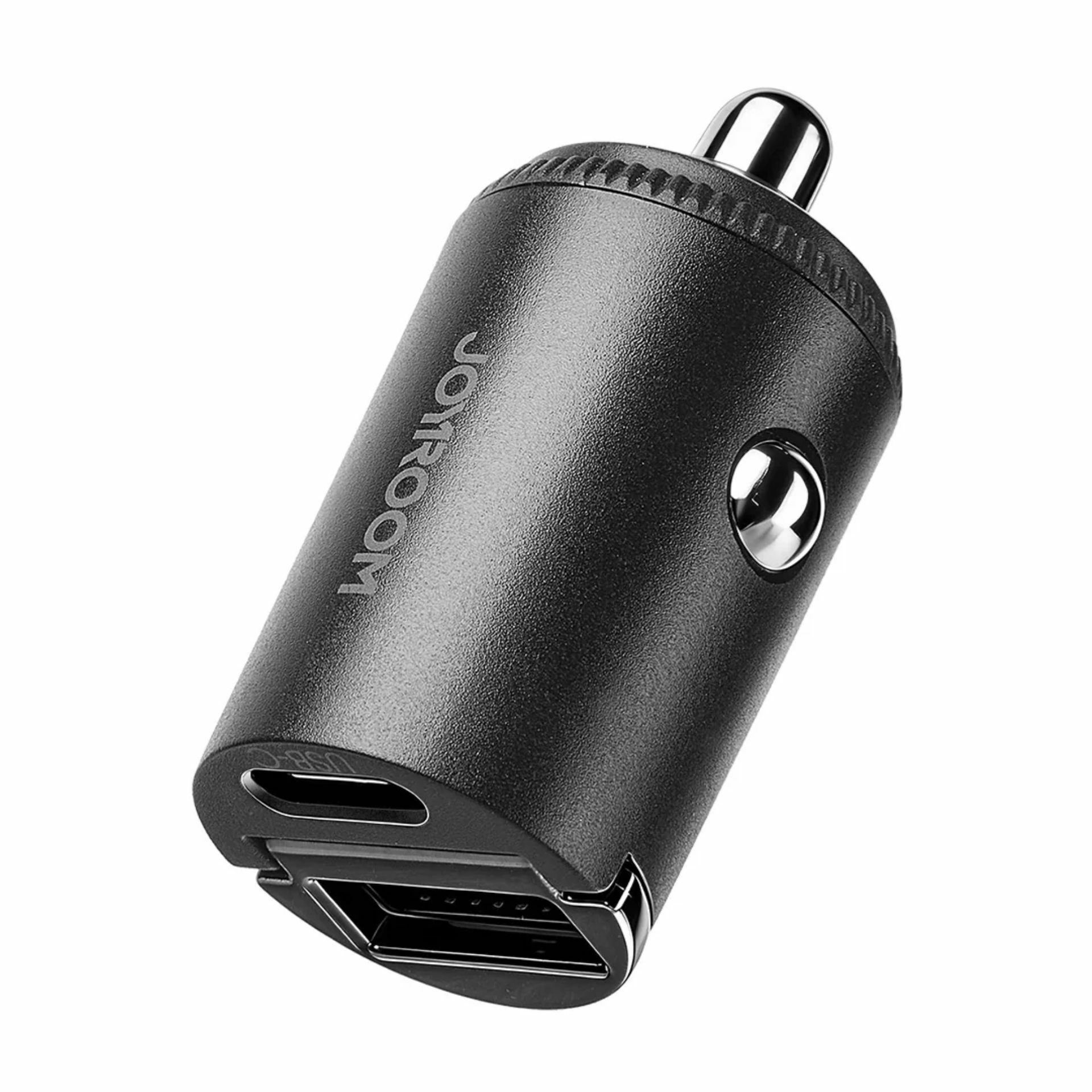 Joyroom polnilec avtomobilski 12V 24V 65W PD QC TipA TipC črn JR-CCN18 - slika 3